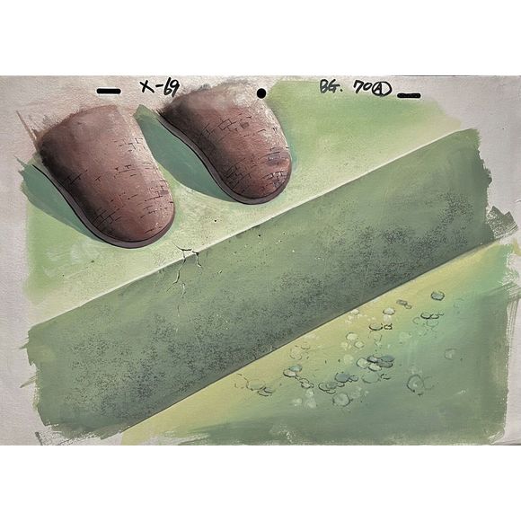 X-Men: The Animated Series - Hand Painted BG - S5E4 - Storm Front Part 2 - Picture 1 of 2